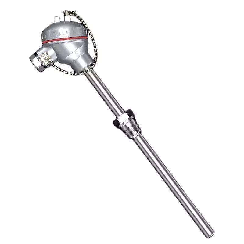 Sensor tungku industri suhu tinggi Probe baja tahan karat 1200°C Sensor termokopel tipe K