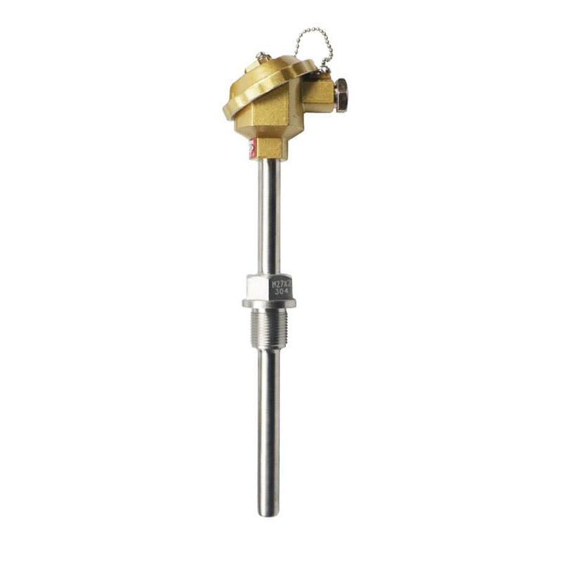 Termokopel tahan karat berinsulasi, tahan air, tahan aus, termokopel tipe K 1800 °C, PT100, termokopel tipe RTD, termokopel