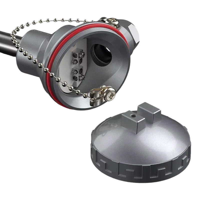 Sensor tungku industri suhu tinggi Probe baja tahan karat 1200°C Sensor termokopel tipe K