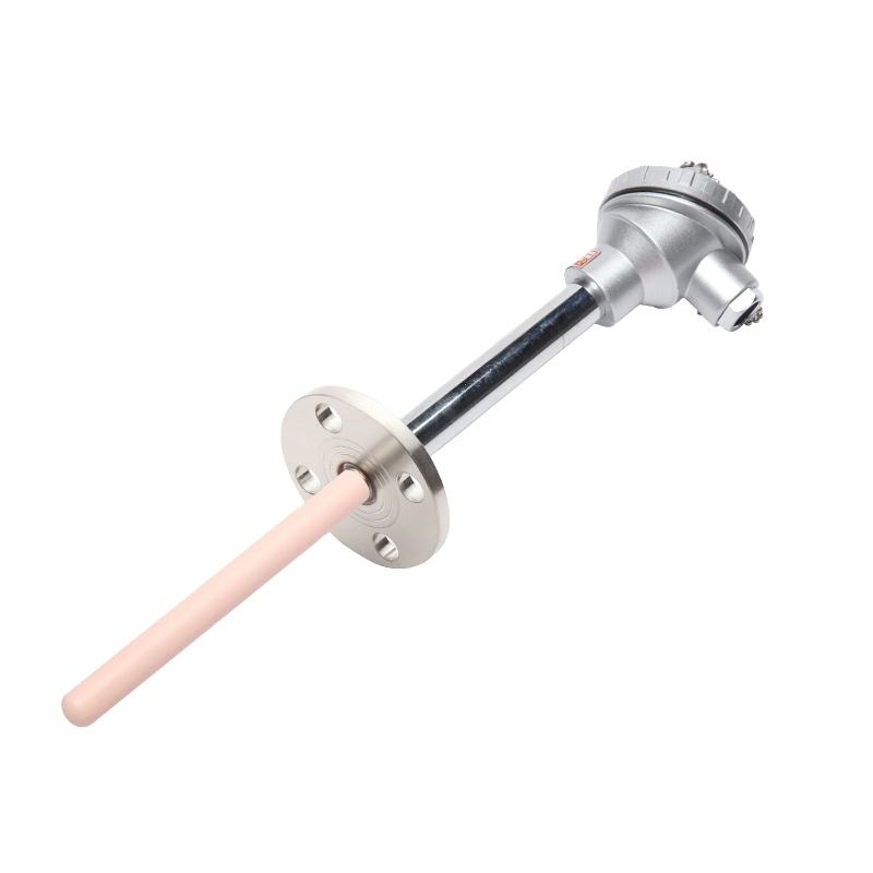 Diameter kawat 0,2–0,4 mm Tipe S/B/R probe sensor suhu tinggi tungku termokopel platinum-rhodium untuk logam cair