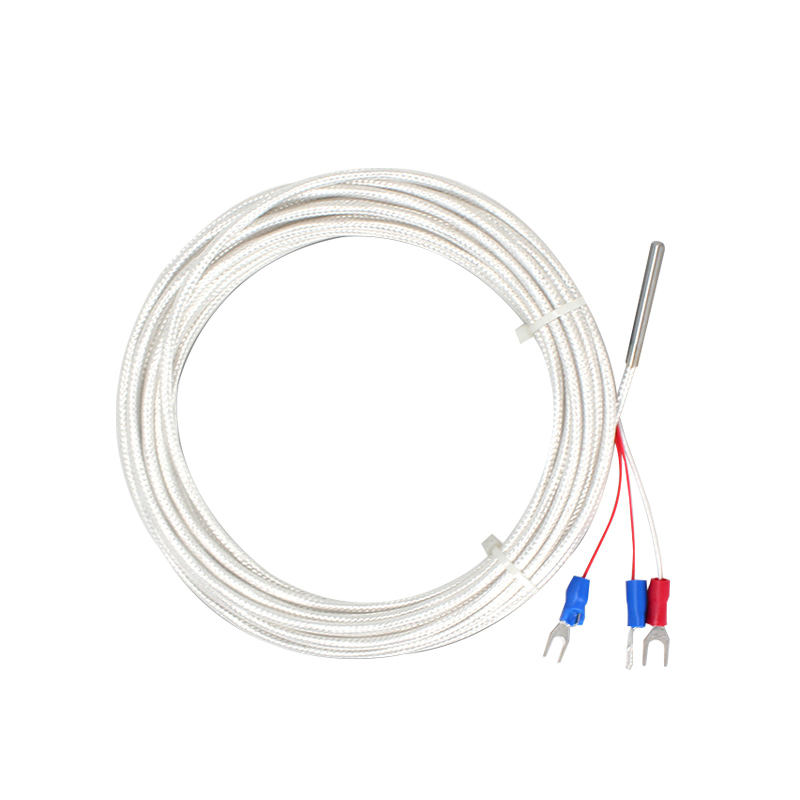 WZP-035 PT100 Probe Kabel 5 × 35Mm 1–20M Termometer Tahan Platinum RTD Tahan Korosi Tahan Air Sensor Suhu Anti-Korosi