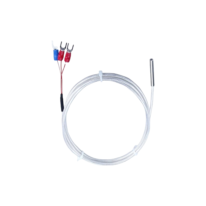 Sensor suhu RTD PT100 industri termistor platinum 3 kawat probe termokopel 50mm
