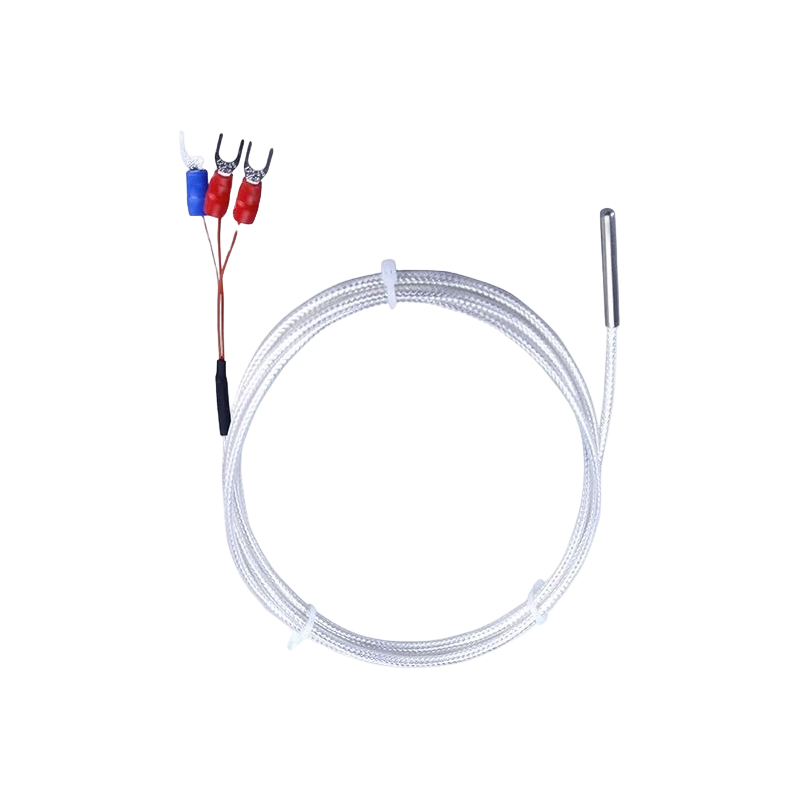 Sensor suhu RTD PT100 industri termistor platinum 3 kawat probe termokopel 50mm