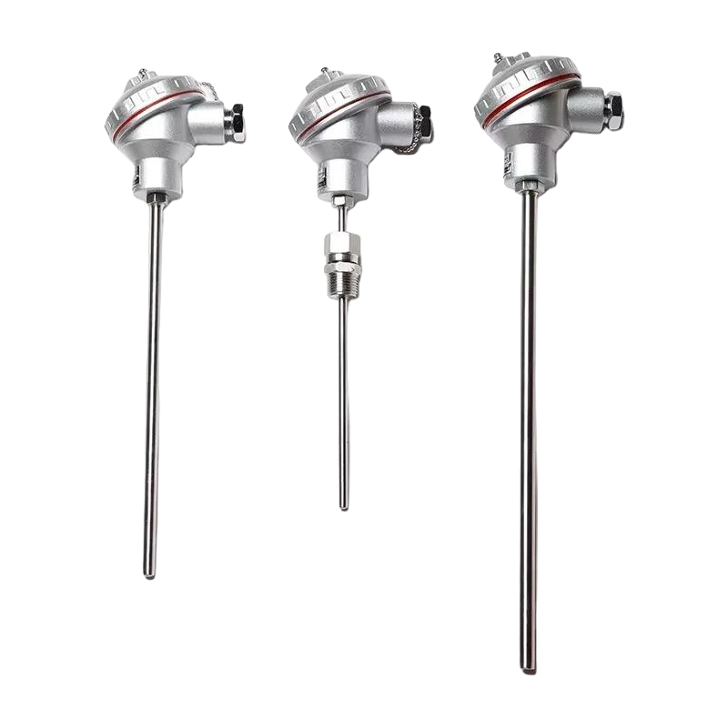 Sensor Suhu Tinggi Premium Termokopel Baja Tahan Karat Tipe K PT100