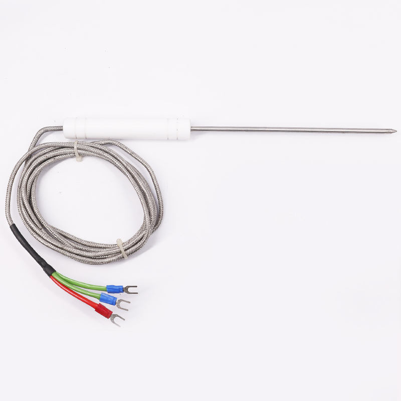PT1000 PT100 NTC Sensor Suhu Probe Food Grade Termokopel Probe Baja Tahan Karat untuk Daging Barbekyu dan Oven