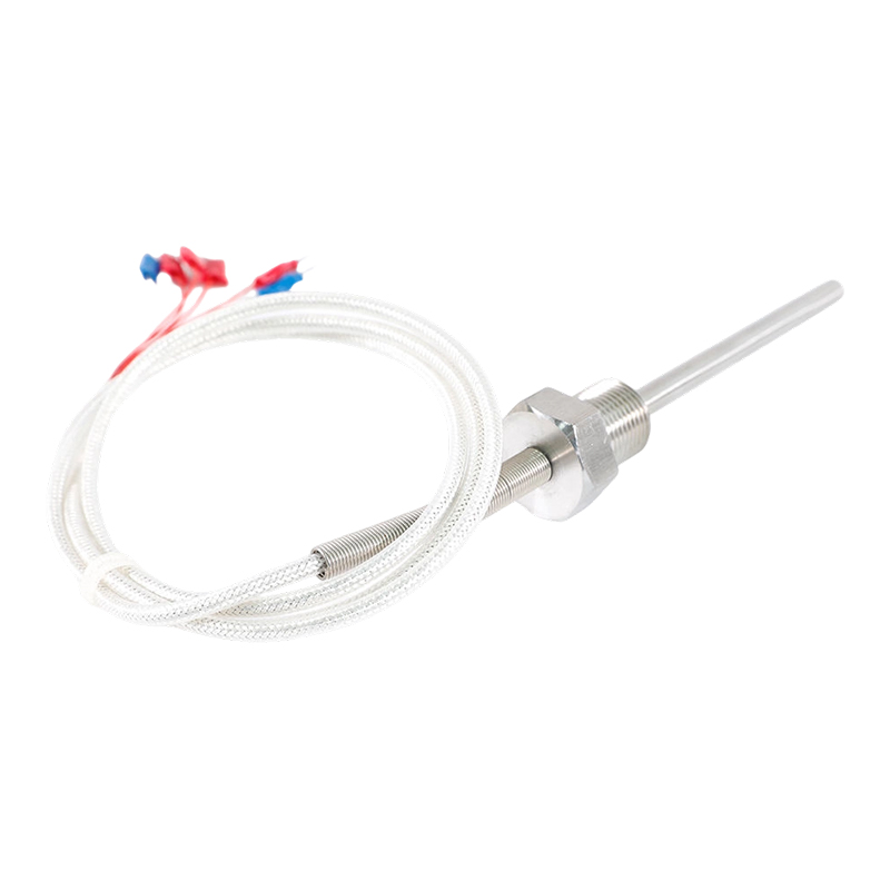 Langsung dari Pabrik - 200 ~ 450°C Kelas A 316 Rtd Pt100 Sensor Suhu Probe Termometer Resistansi Platinum 1/2