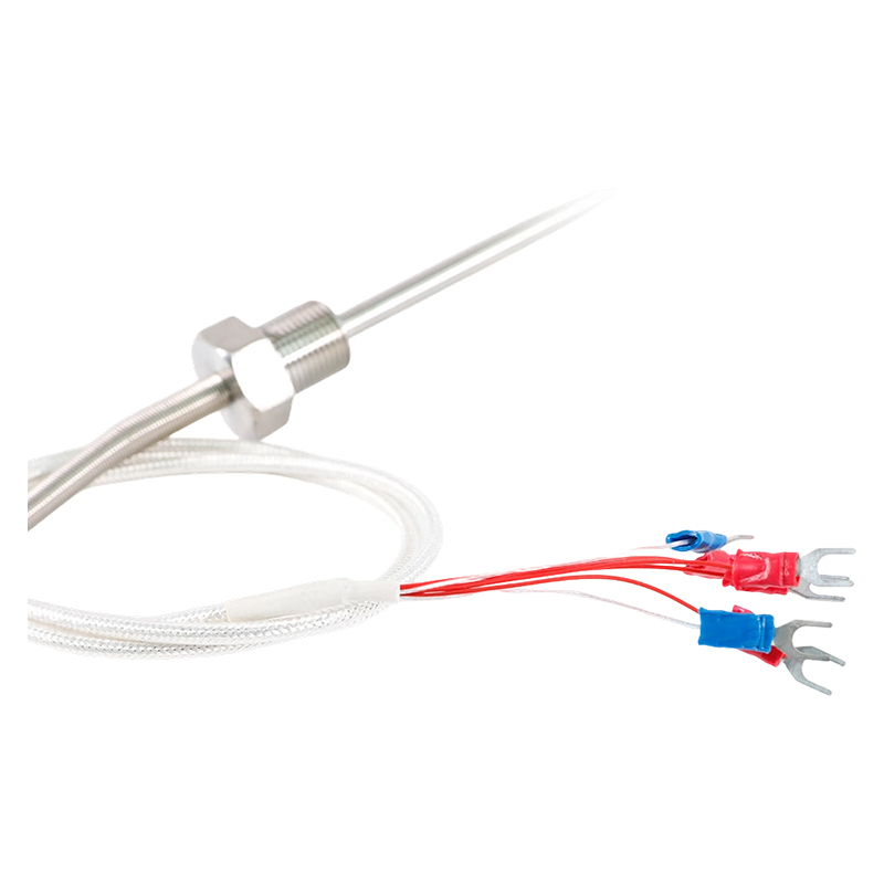 Langsung dari Pabrik - 200 ~ 450°C Kelas A 316 Rtd Pt100 Sensor Suhu Probe Termometer Resistansi Platinum 1/2